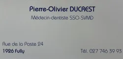 Cabinet dentaire Pierre-Olivier Ducrest